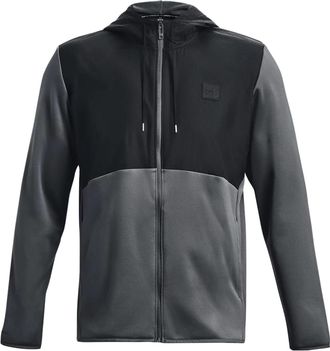 Under Armour Fleece Storm Full-Zip Hoodie Grey Black 1373850-012