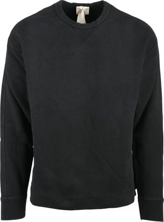 Ten c Felpa Girocollo - Heren - Sweatshirts - Zwart - 2XL - Katoen - Hoodies & sweatvesten