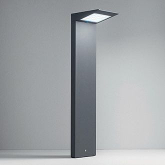 Zafferano Baliza solar led gris oscuro 2,2 w ip54
