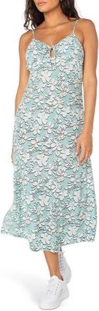 Roxy Starry Eyes Midi Dress in Aquifer Solid at Nordstrom Rack, Size X-Small