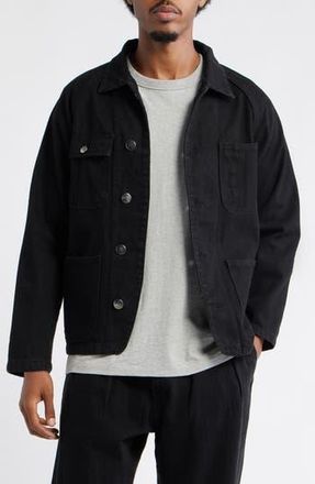 Service Works Organic Cotton Denim Jacket in Dark Wash at Nordstrom Rack, Size Medium