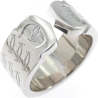 Cartier White Gold White Gold (18K) Band Ring (Pre-Owned)
