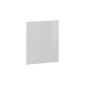Vicco Frontale Cucina R-line, Bianco Lucido, 59.6 X 71.3 Cm Frontale Del Mobile Per Mobile Forno A Mezza Altezza, Vicco
