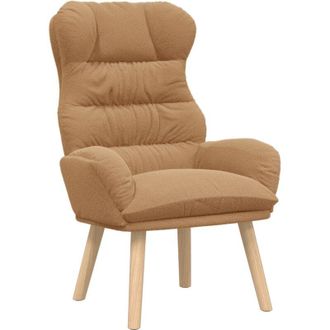 vidaXL Silla Relax Beige 69 X 74 X 93 Cm Tela Vidaxl