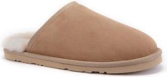 Australia Luxe Mool Genuine Shearling Lined Slipper in Sand at Nordstrom Rack, Size 10