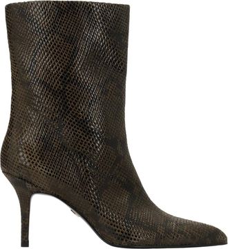 Kazar Schoenen, Dames, Groen, 40 EU, Leer, Tamira Booties