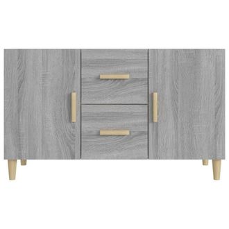 Berkfield Home Sideboard Grey Sonoma 100x36x60 cm Engineered Wood | Size: 100 x 36 x 60 cm
