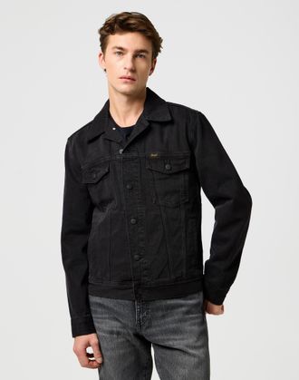 Wrangler Jeansjacke WRANGLER WESTERN DENIM JACKET, Herren, Gr. 4XL, orion, Denim/Jeans, Obermaterial: 100% Baumwolle, normal, Jacken Jeansjacke