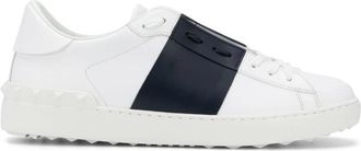 Valentino Garavani Rockstud Sneakers - Heren - Sneakers - Wit - 42 EU - Leer - Schoenen