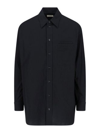 Christophe Lemaire Long-Sleeved Button Front Shirt With Classic Collar