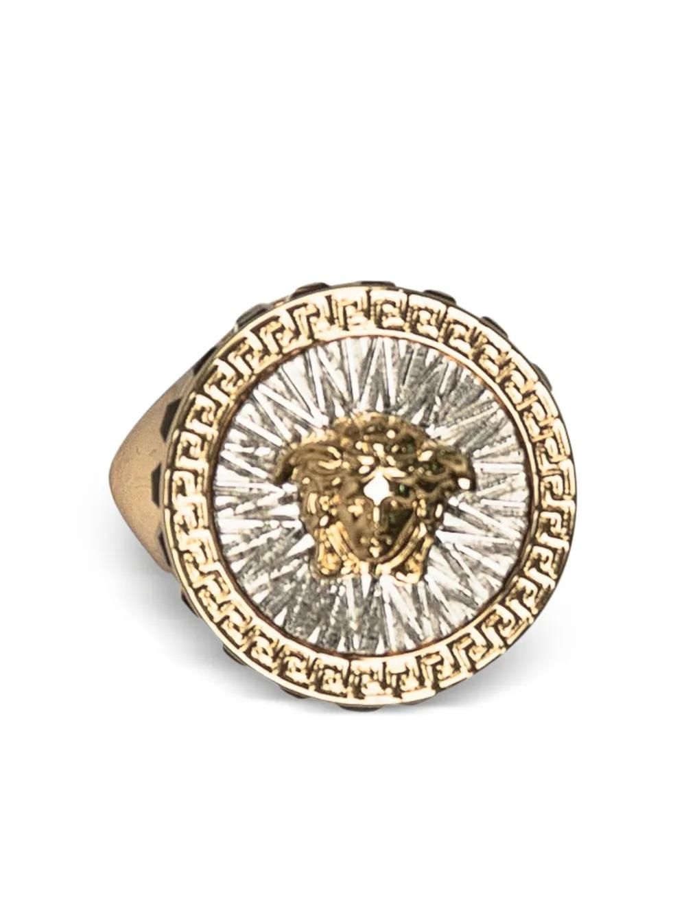 Versace Gold Logo Ring from $133.00 - on Stylight