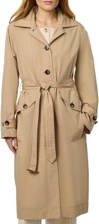 Bernardo Paperweight Long Raincoat