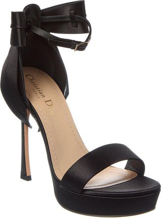 Dior Mlle Dior Satin Platform Sandal