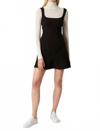 French Connection Dorotea Flare Dress In Black