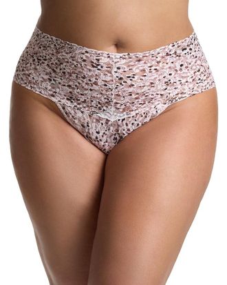 Hanky Panky Printed Plus Size Retro Thong