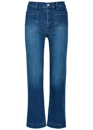 Frame Denim Le Sleek Straight-leg Jeans - Dark Blue - 27 (W27 / UK8-10 / S)