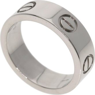 Cartier Love White Gold (18K) Band Ring (Pre-Owned)