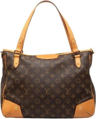 Louis Vuitton Pre-owned Estrela MM Schoudertas - Dames - Vintage Schoudertas - Bruin - ONE Size - Leer - Vintage