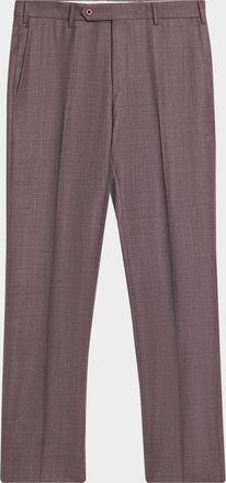 Zanella Men & apos;s Parker Sharkskin Trousers