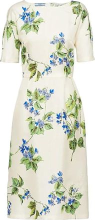 Prada Dames, Jurken, Veelkleurig, Maat: XS