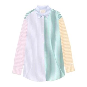 MC2 Saint Barth Shirts, female, Multicolor, Size: XS Brigitte Shirt