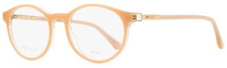 Jimmy Choo London Womens Pantos Eyeglasses JC272 8XO Pink Crystal 49mm