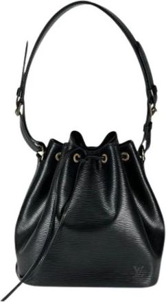 Louis Vuitton Pre-owned Bucket Bags, female, Black, Size: ONE SIZE Pre-owned Vintage Bucket Bag