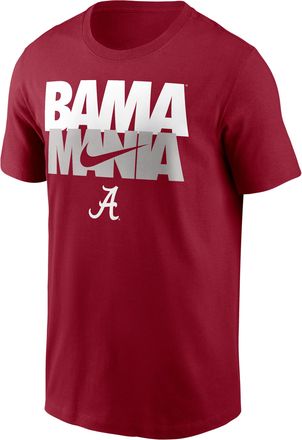 Nike Alabama Campus Local Madness Nike Mens College T-Shirt in Red | N19969WABN-U4C