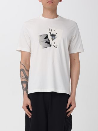Emporio Armani T-shirt in cotone con logo Emporio Armani