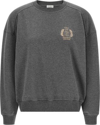Brunello Cucinelli Mujer, Sudaderas, Gris, Talla: XS