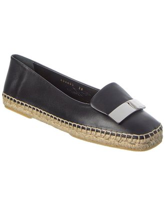 Sergio Rossi Sr1 Leather Espadrille