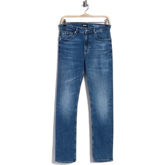 HUGO BOSS Delaware Slim Leg Jeans in Bright Blue at Nordstrom Rack, Size 32 X 30