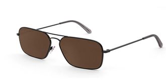 Retro Superfuture IGGY 2.0 BROWN FAJ Mens Sunglasses Black Size 58