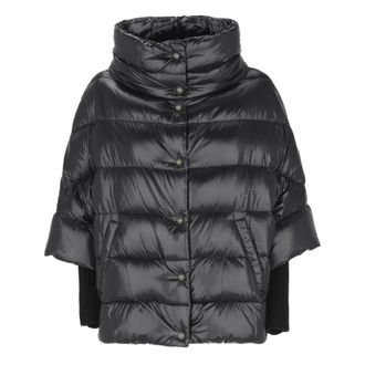 Herno Chaqueta corta de plum&oacute;n - Jackets - Mujer - Negro - XL