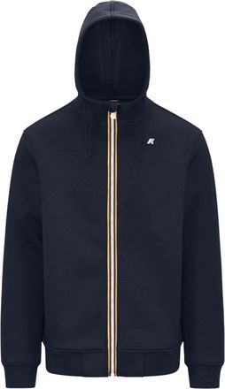 K-Way Rainer Spacer Fleece Tricolor Stripe Hoodie