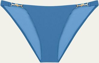 Vix Solid Cora Detail Full Bikini Bottoms