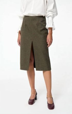 Vanessa Bruno Felindra Skirt In Khaki
