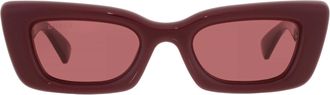 Gucci Red Cat Eye Ladies Sunglasses GG1827S 003 49