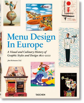Taschen Menu design in europe alem&aacute;n, franc&eacute;s, ingl&eacute;s)