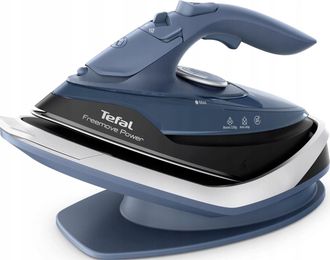 T-fal Plancha Tefal Freemove Power Azul 2600 Vatios Cer&aacute;mica