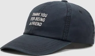 Ami Casquette Thanks For Being A Friend Noir Lave