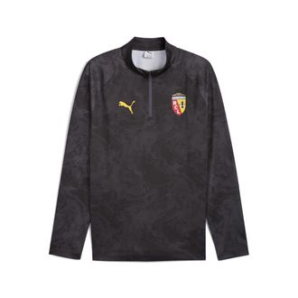 Puma Maglia pre-partita con zip corta RC Lens da uomo, Accessori, Grigio, 3XL