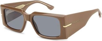 Victoria Beckham VB 7008/S 09Q/IR Womens Sunglasses Brown Size 55