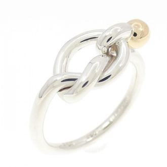 Tiffany & Co. Yellow Gold (18K) Silver 925 Band Ring (Pre-Owned)