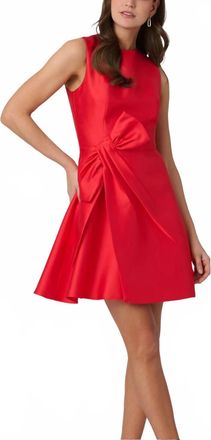 Shoshanna Midnight Chrystie Mini Dress In Apple