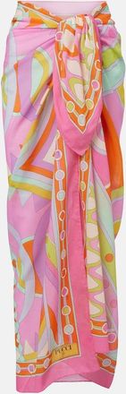 Pucci Vivara cotton beach cover-up
