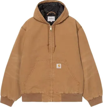 Carhartt Work in Progress OG Active Jacket Hamilton Brown Stone Canvas I035891-HZ-4O