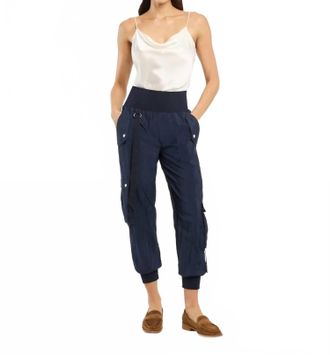 Cinq &agrave; Sept Harmony Parachute Pants In Navy