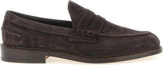 Trickers Brown Solid Loafer