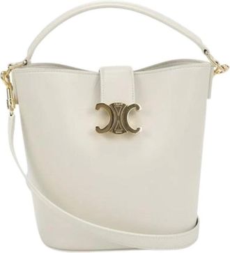 Celine Pre-owned Bolso Cubo Vintage - Pre-owned - Mujer - Blanco - ONE SIZE